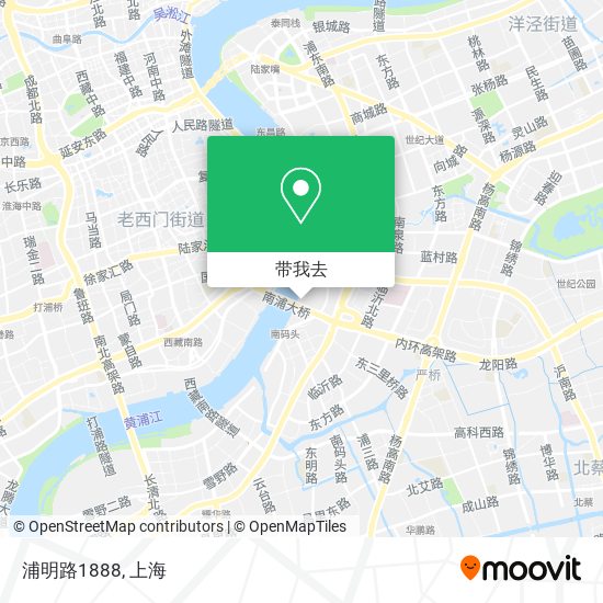 浦明路1888地图