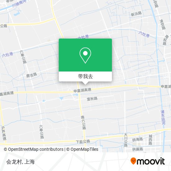 会龙村地图