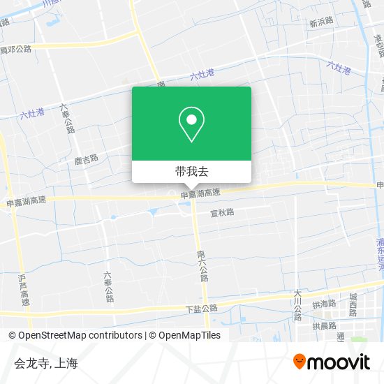 会龙寺地图