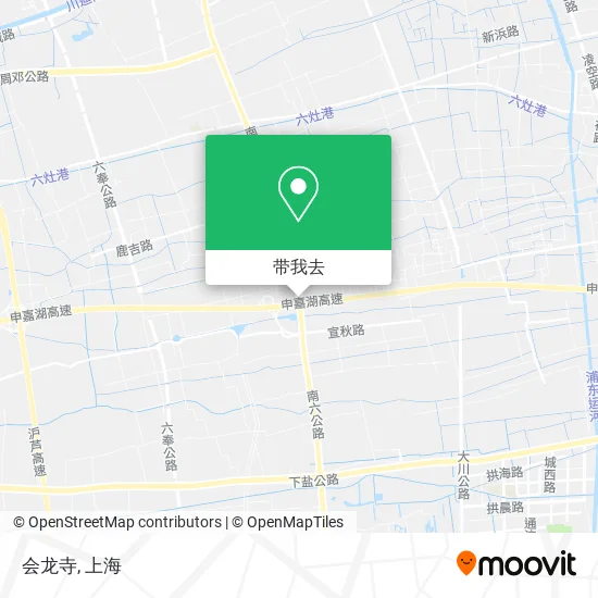 会龙寺地图