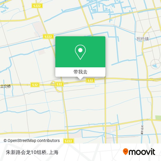 朱新路会龙10组桥地图