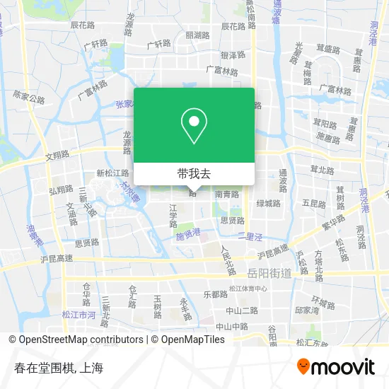 春在堂围棋地图
