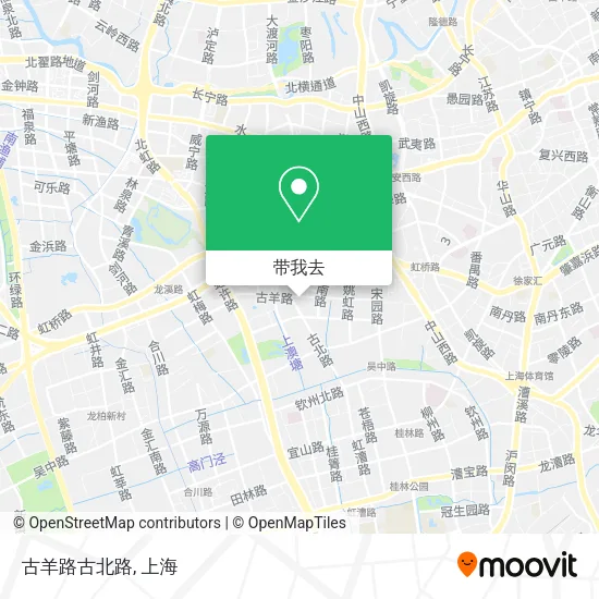 古羊路古北路地图