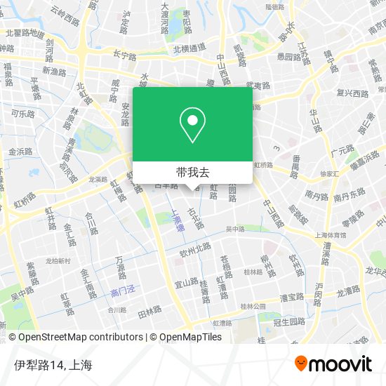 伊犁路14地图