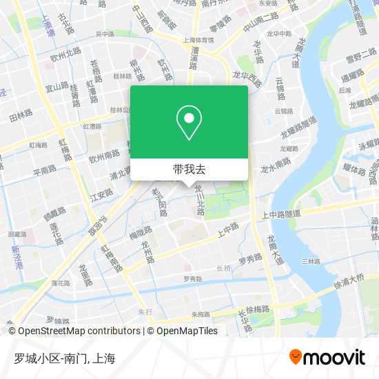 罗城小区-南门地图