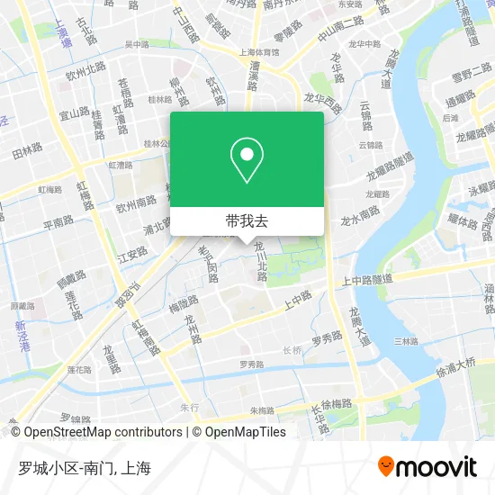 罗城小区-南门地图