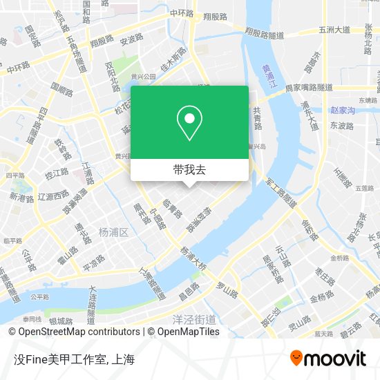 没Fine美甲工作室地图