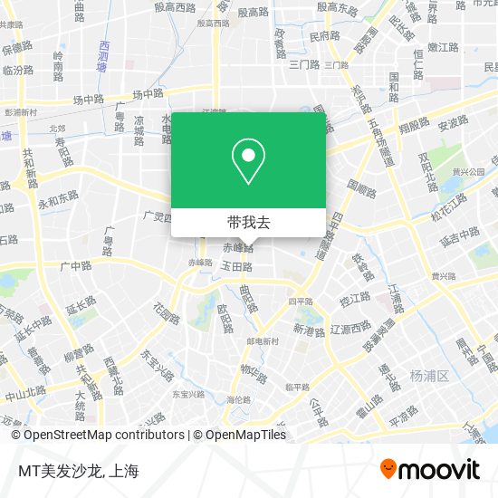 MT美发沙龙地图