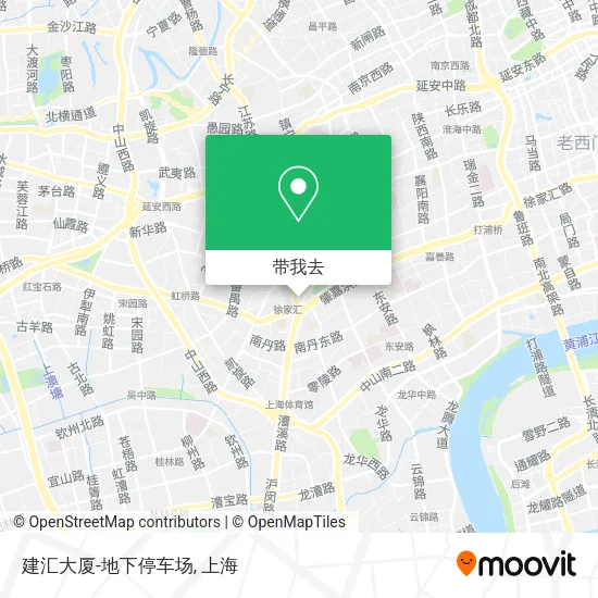 建汇大厦-地下停车场地图
