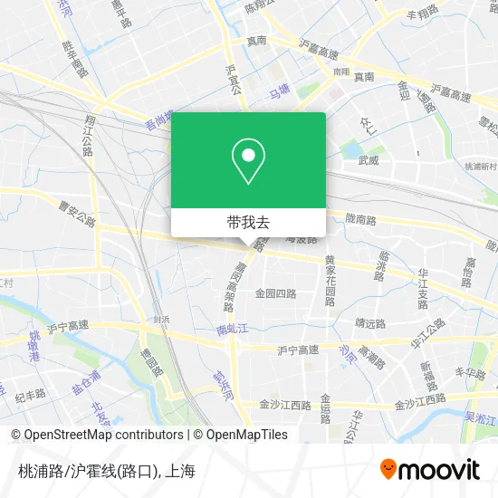 桃浦路/沪霍线(路口)地图