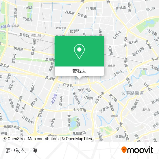嘉申制衣地图
