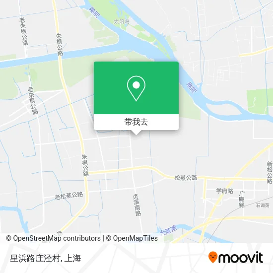 星浜路庄泾村地图