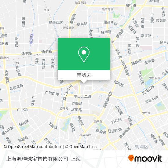 上海源珅珠宝首饰有限公司地图