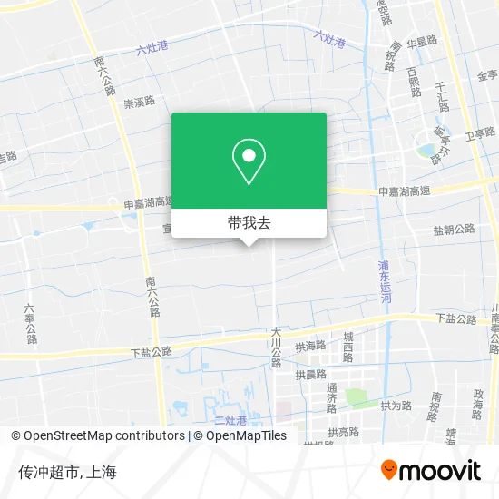 传冲超市地图