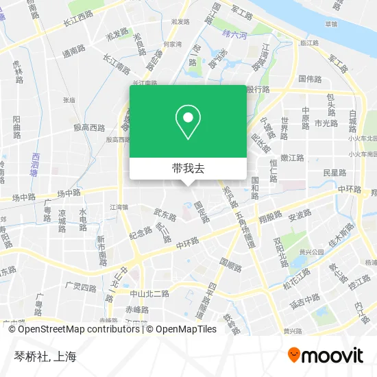 琴桥社地图