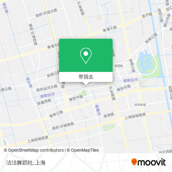 洁洁舞蹈社地图