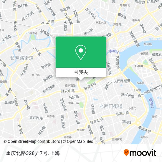 重庆北路328弄7号地图
