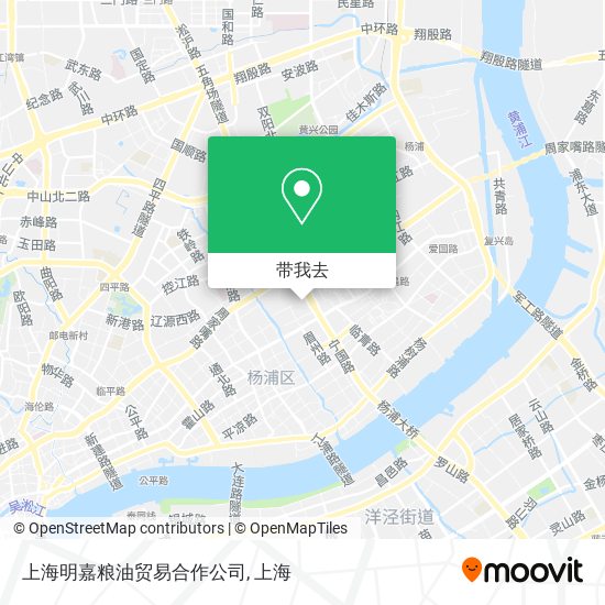上海明嘉粮油贸易合作公司地图