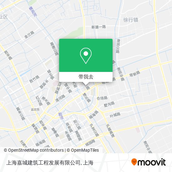 上海嘉城建筑工程发展有限公司地图