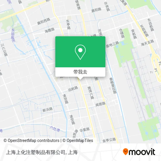 上海上化注塑制品有限公司地图