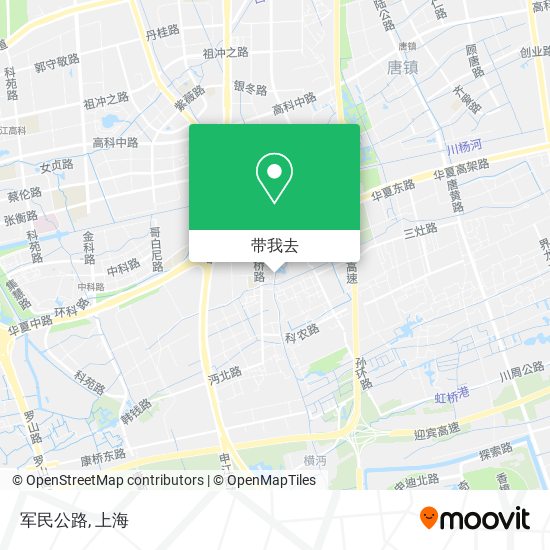 军民公路地图