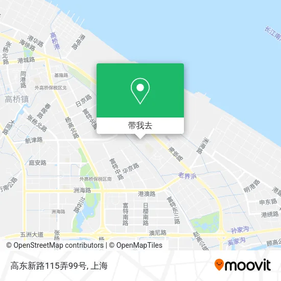 高东新路115弄99号地图