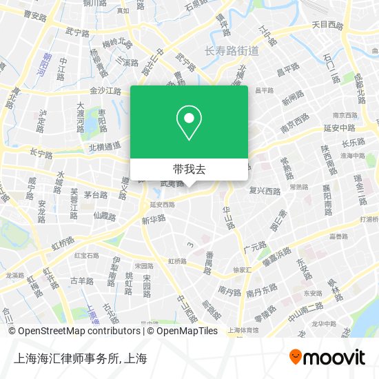 上海海汇律师事务所地图