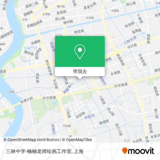 三林中学-楠楠老师绘画工作室地图