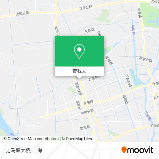 走马塘大桥地图