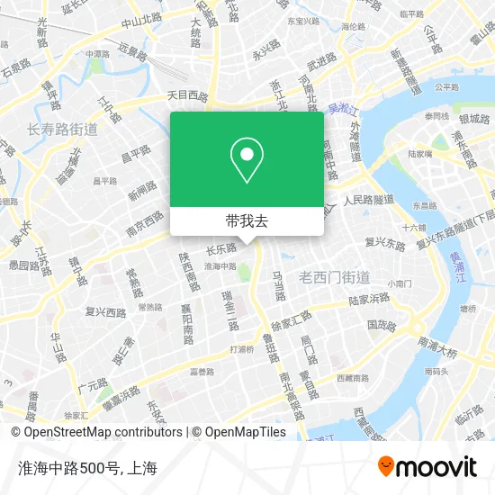 淮海中路500号地图