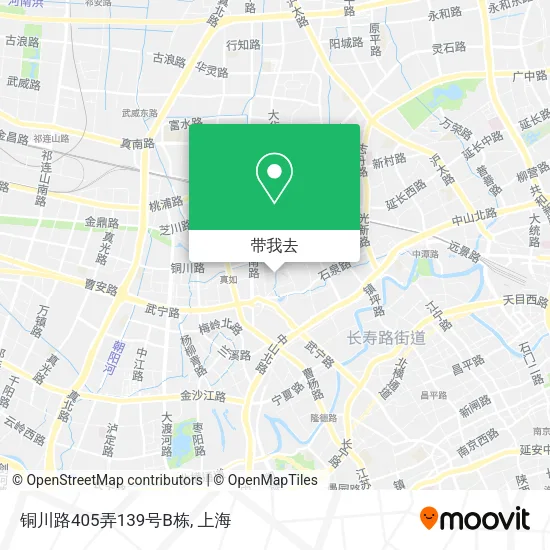 铜川路405弄139号B栋地图