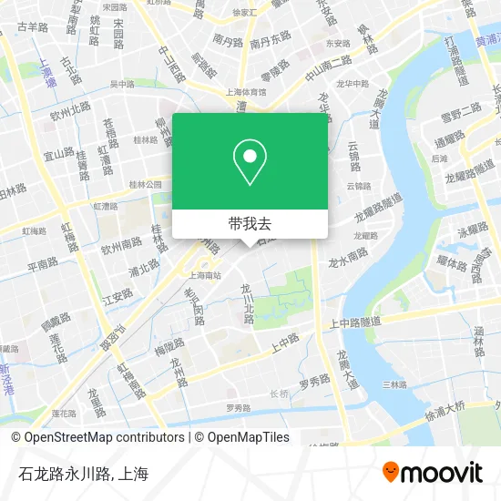 石龙路永川路地图