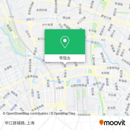 华江路辅路地图