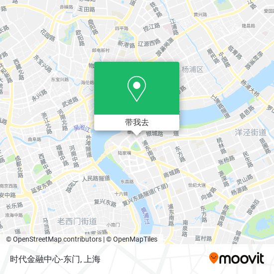 时代金融中心-东门地图