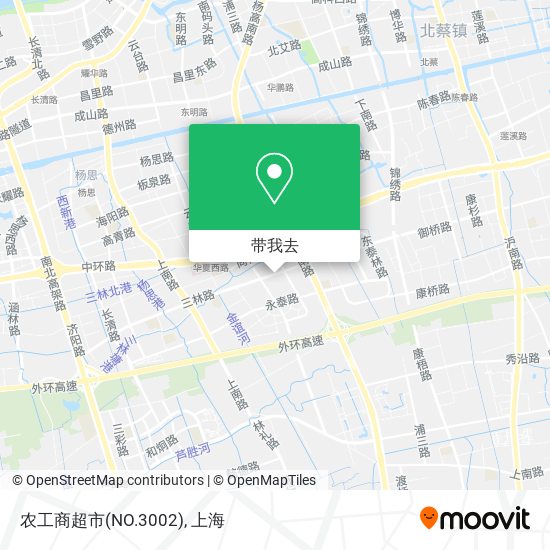 农工商超市(NO.3002)地图