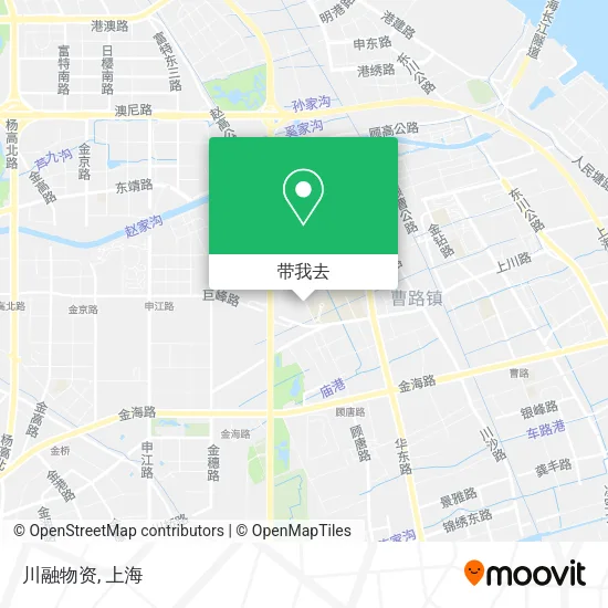 川融物资地图