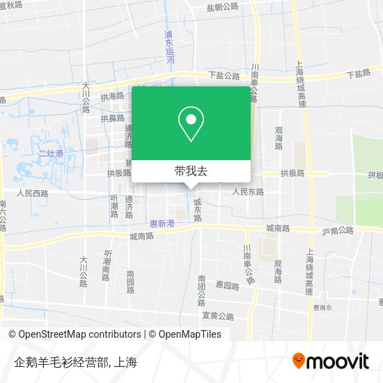 企鹅羊毛衫经营部地图