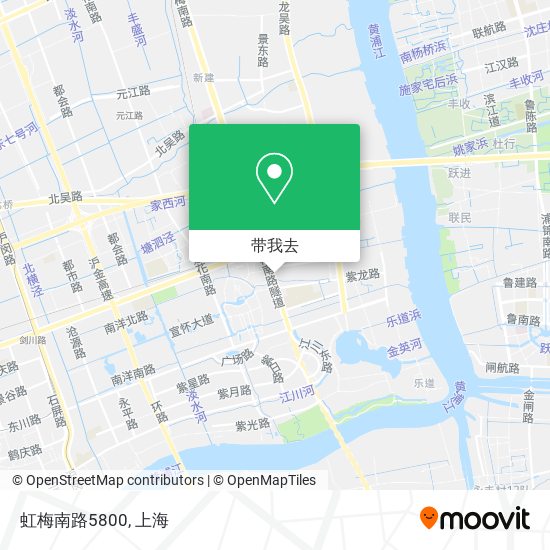 虹梅南路5800地图