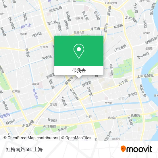 虹梅南路58地图