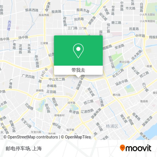 邮电停车场地图