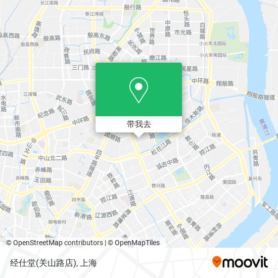 经仕堂(关山路店)地图