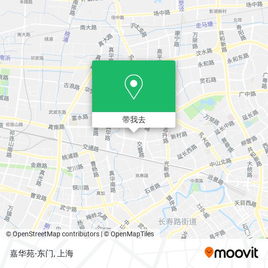 嘉华苑-东门地图