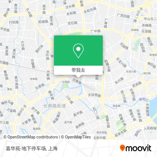 嘉华苑-地下停车场地图