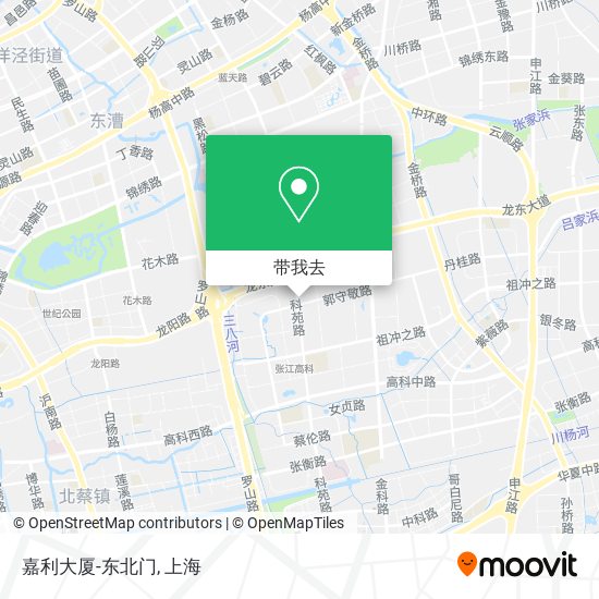 嘉利大厦-东北门地图