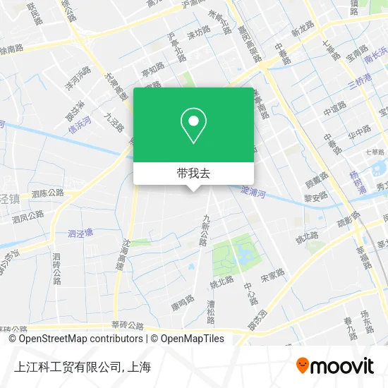 上江科工贸有限公司地图