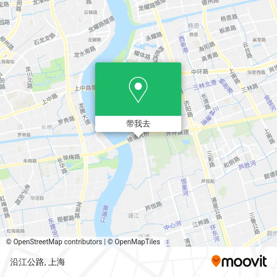 沿江公路地图
