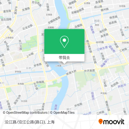 沿江路/沿江公路(路口)地图