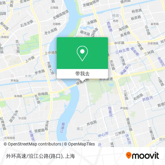 外环高速/沿江公路(路口)地图
