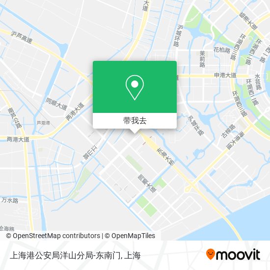 上海港公安局洋山分局-东南门地图