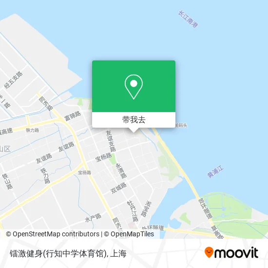 镭激健身(行知中学体育馆)地图